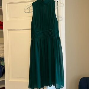 Pretty green halter dress, Ya Los Angeles brand